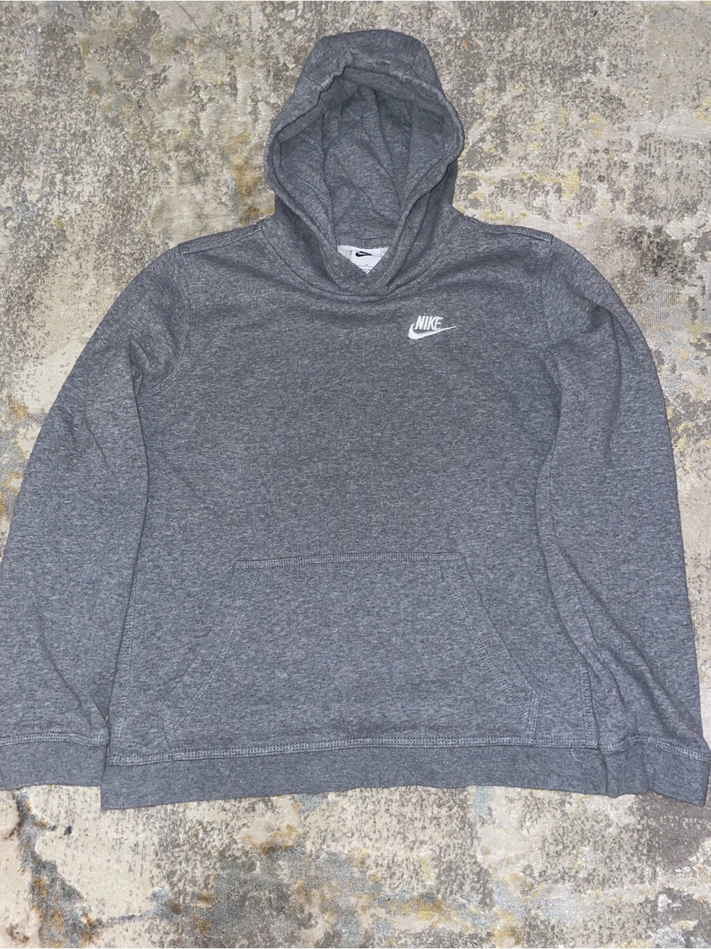 Nike Boys Gray Hoodie Sweater